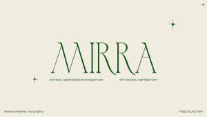 Mirra Font › Fontesk