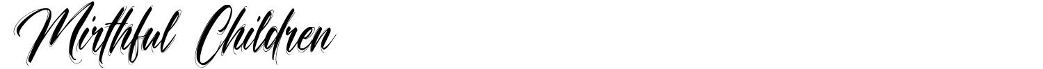 Mirthful Children Font | 1001 Free Fonts
