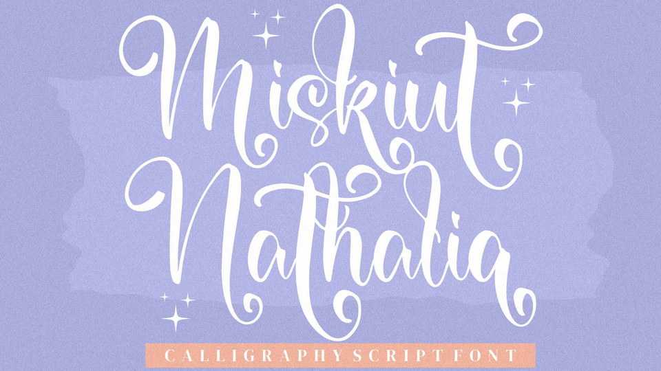 Miskiut Nathalia Script Font › Fontesk