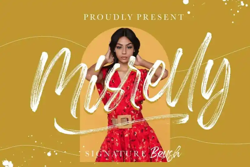 Misrelly Brush Font