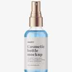 Mist spray bottle in clear version - Free PSD Download Mist spray bottle in clear version