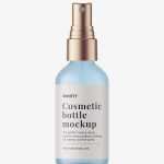 Mist spray bottle in frosted version - Free PSD Download Mist spray bottle in frosted version