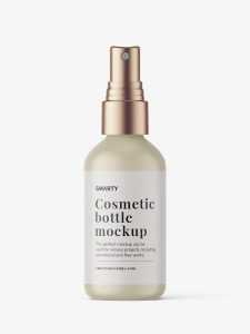 Mist spray bottle in matt version