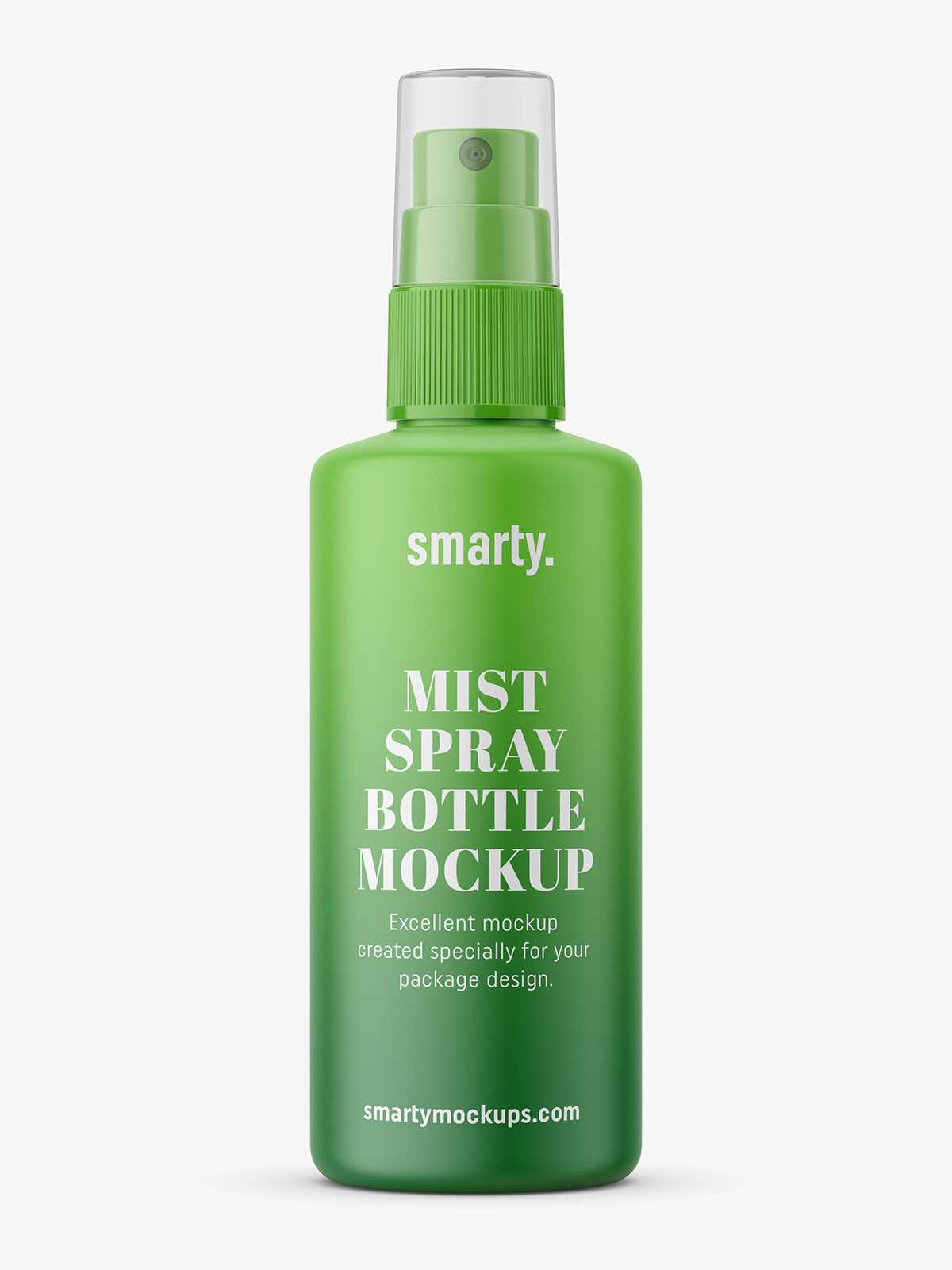 Mist spray bottle mockup / 100 ml