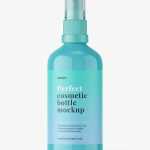 Mist spray bottle mockup / glossy - Free PSD Download Mist spray bottle mockup / glossy
