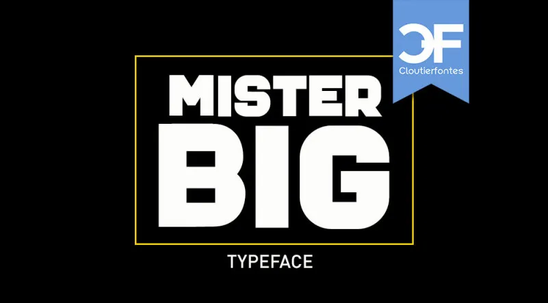Mister Big Font