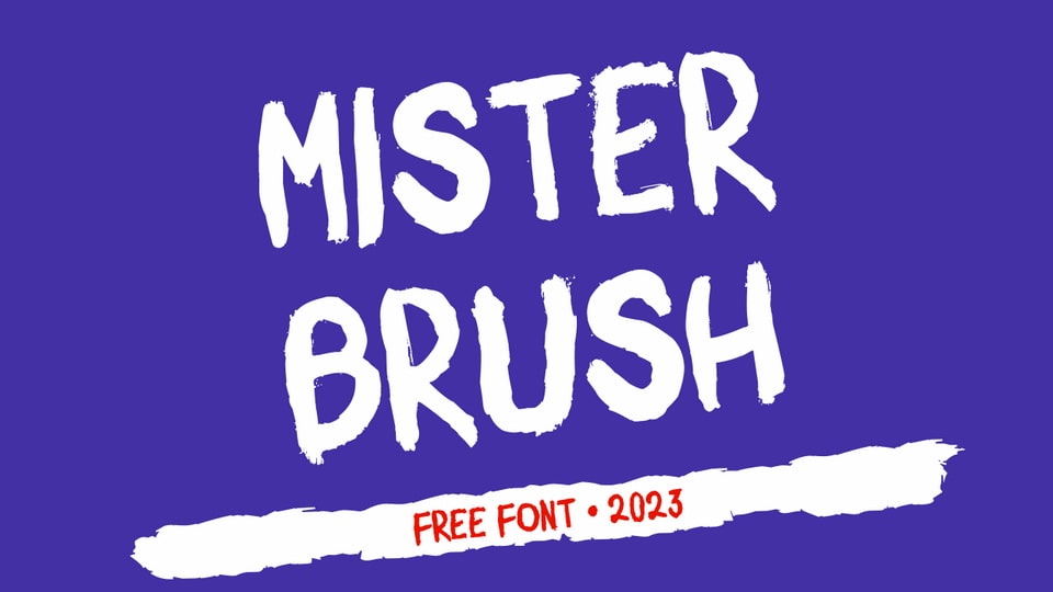 Mister Brush Font › Fontesk