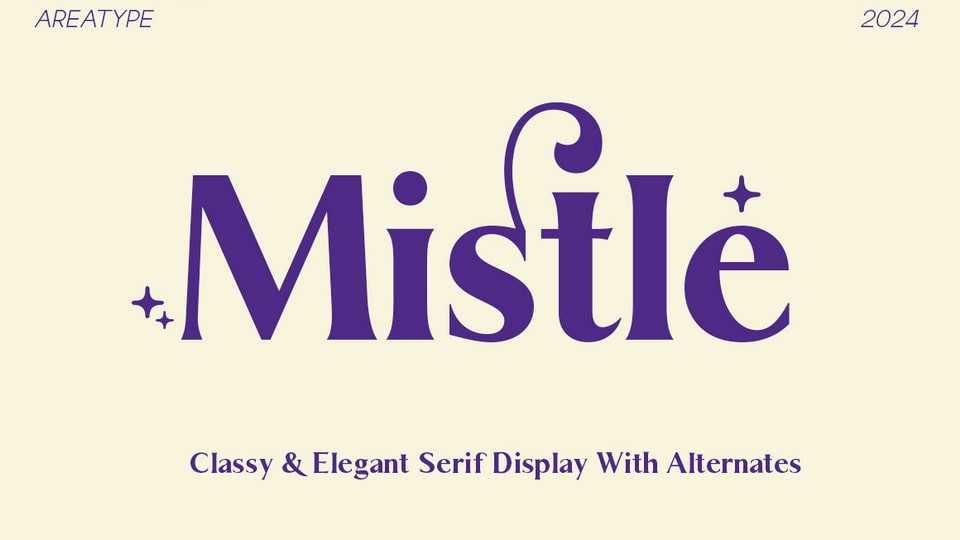 Mistle Font › Fontesk