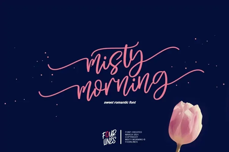 Misty Morning Font