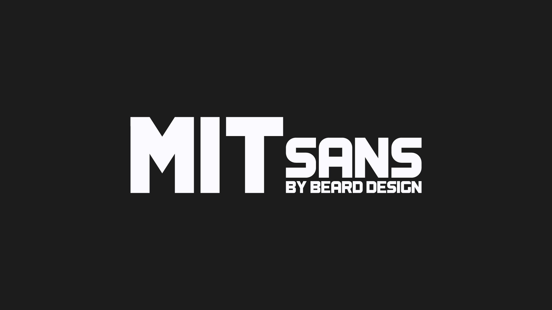 MIT Sans Font