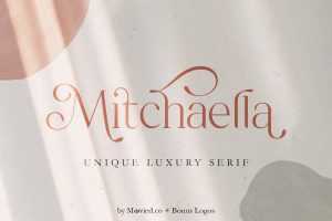 Mitchaella Luxury Serif Font