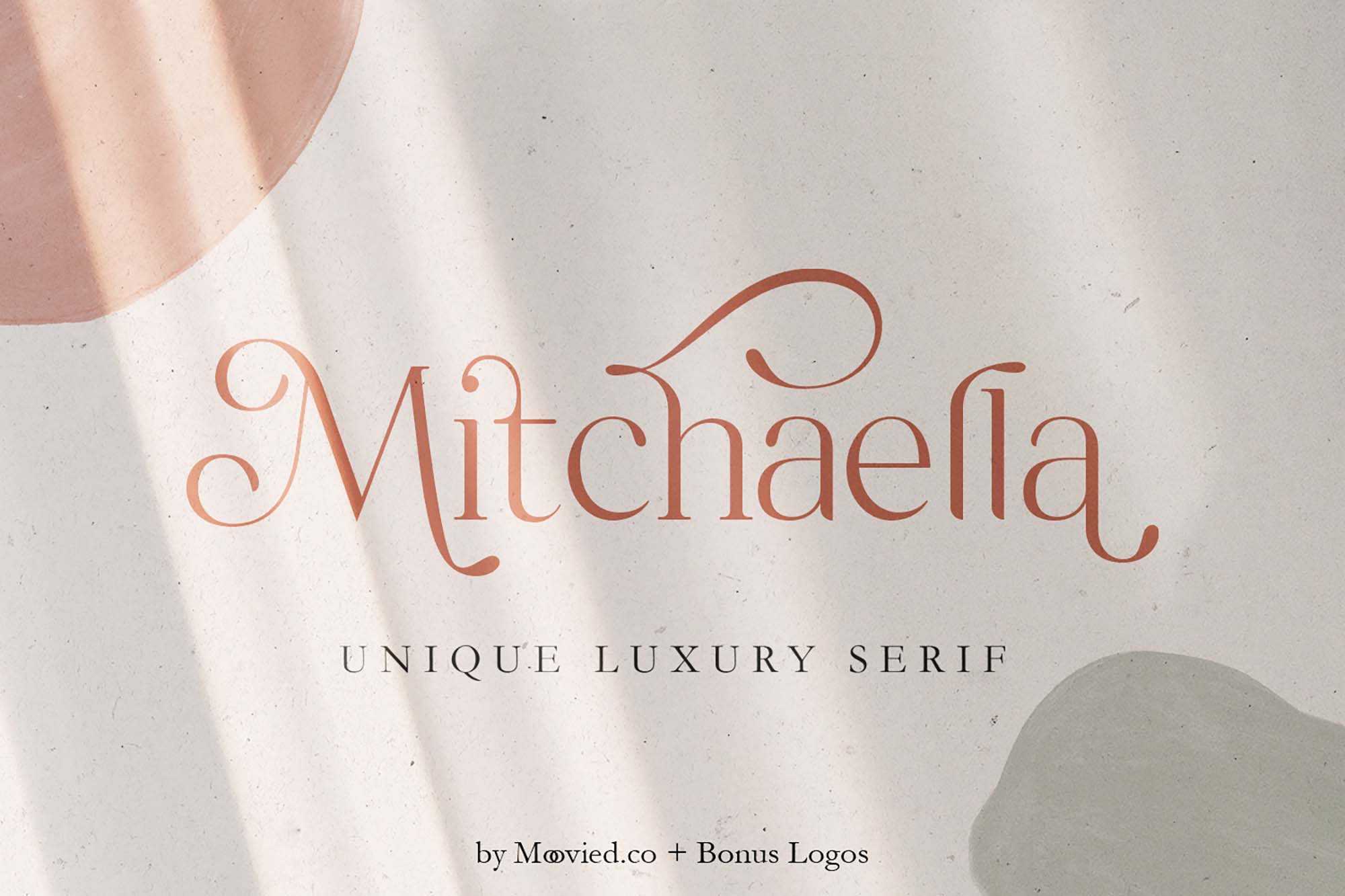 Mitchaella Luxury Serif Font