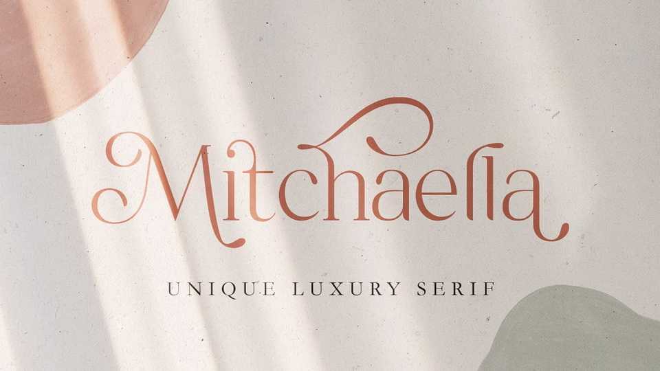 Mitchaella Serif Font › Fontesk