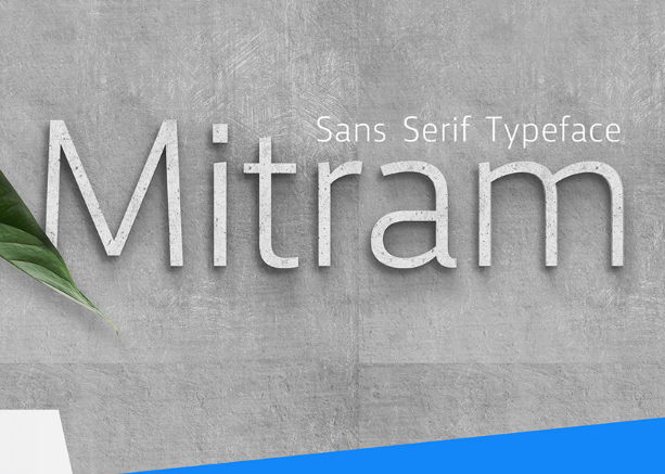 Mitram Typeface