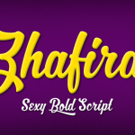 MJ Zhafira Font