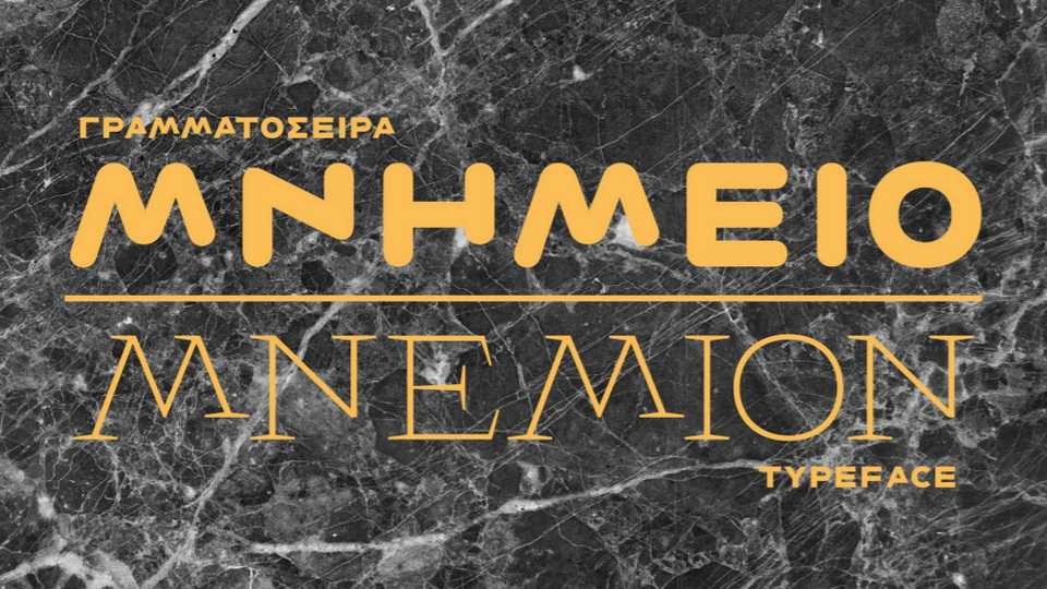 Mnemion Font Family › Fontesk