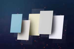 Mobile App Screens Mockup (PSD)