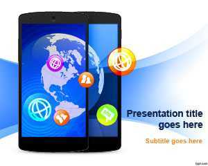 Mobile Communication PowerPoint Template