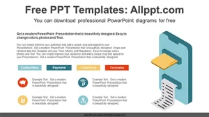 Mobile Payment PowerPoint Diagram