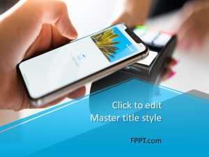 Mobile Shopping PowerPoint Template