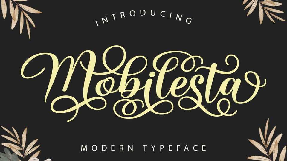 Mobilesta Font › Fontesk