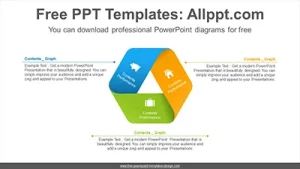 Mobius strip PowerPoint Diagram Template