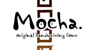 Mocha Font › Fontesk