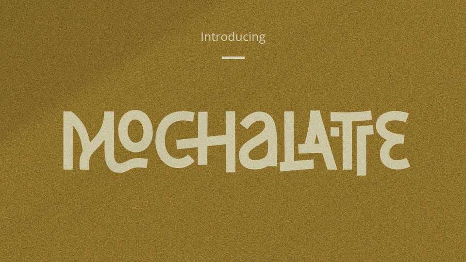 Mochalatte Font › Fontesk