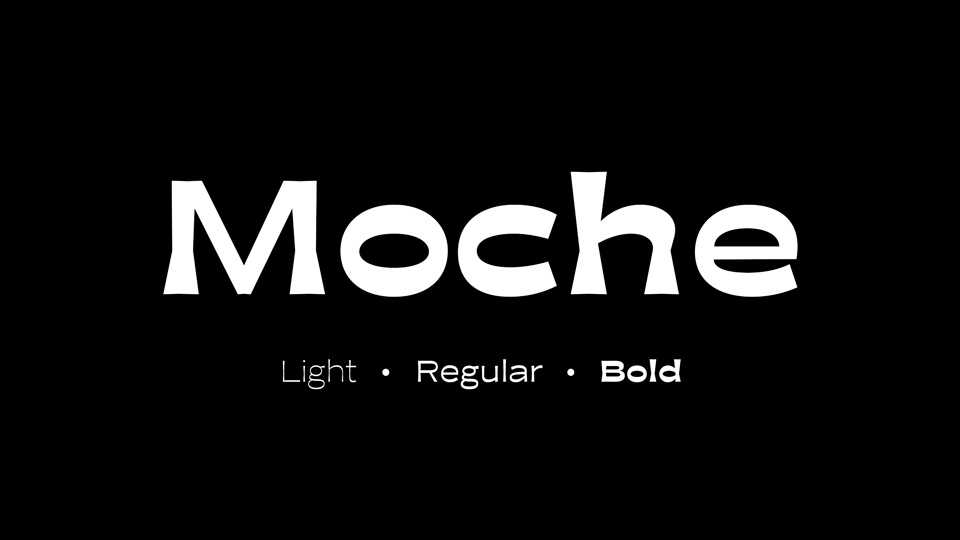 Moche Font Family › Fontesk
