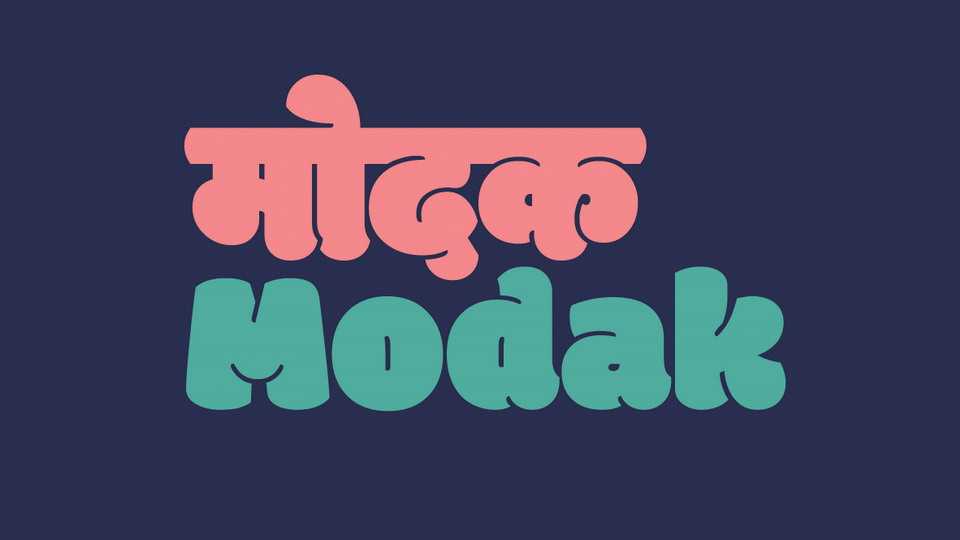 Modak Font › Fontesk