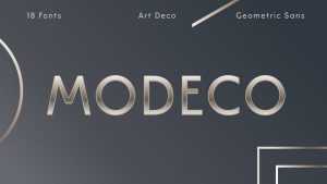 Modeco Font Family › Fontesk