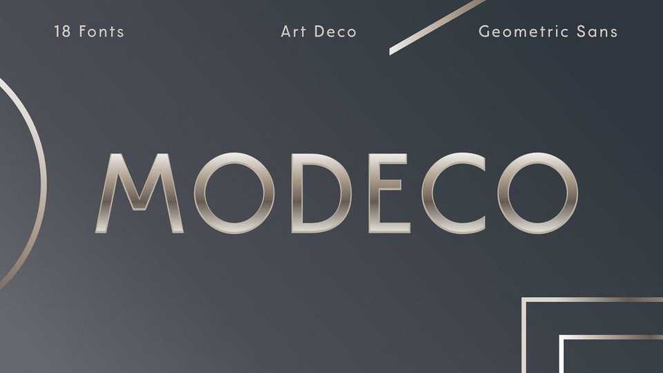 Modeco Font Family › Fontesk