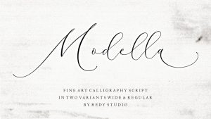 Modella Script Font › Fontesk