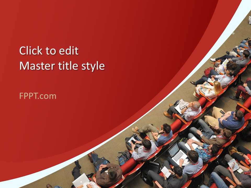 Modern Conference PowerPoint Template