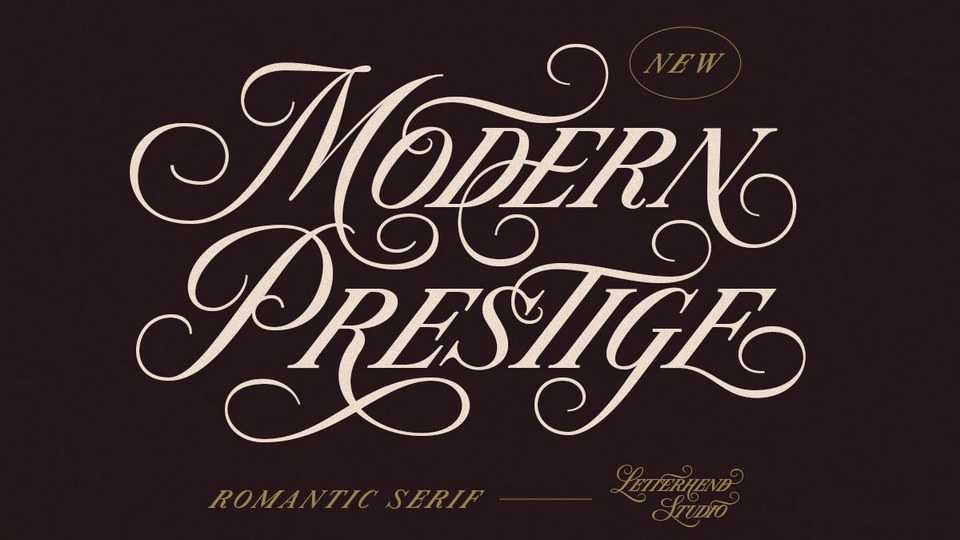 Modern Prestige Font › Fontesk