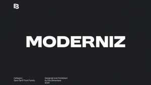 Moderniz Font › Fontesk