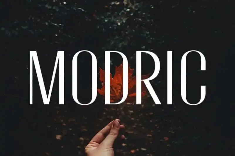 Modric Sans Serif Font