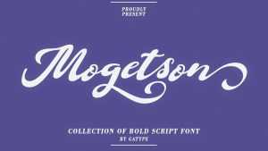 Mogetson Font › Fontesk
