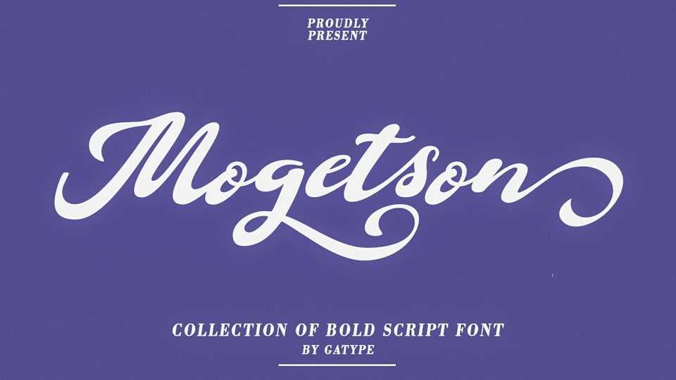 Mogetson Font › Fontesk