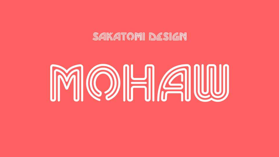 Mohaw Font › Fontesk