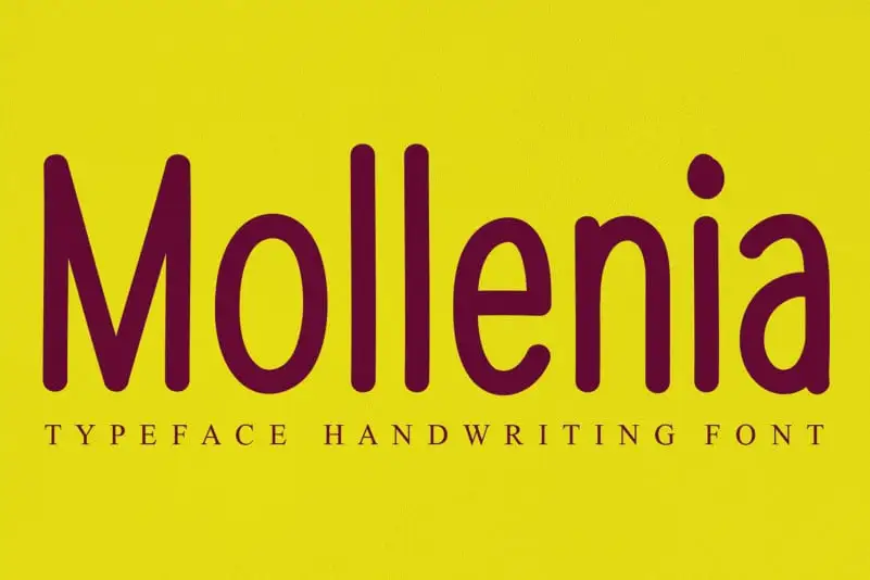 Mollenia Script Font