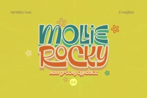 Mollie Rocky Display Font