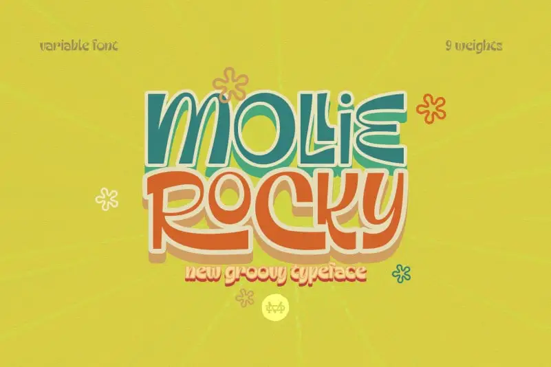Mollie Rocky Display Font
