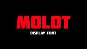 Molot Font › Fontesk
