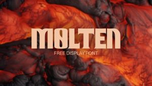 Molten Font › Fontesk