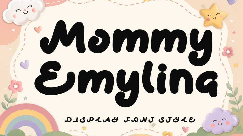 Mommy Emylina Font › Fontesk