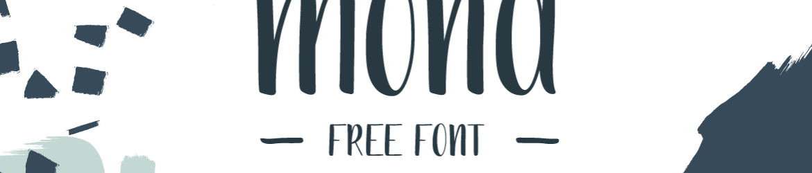 Mona Handdrawn Font