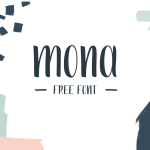 Mona Handdrawn Font