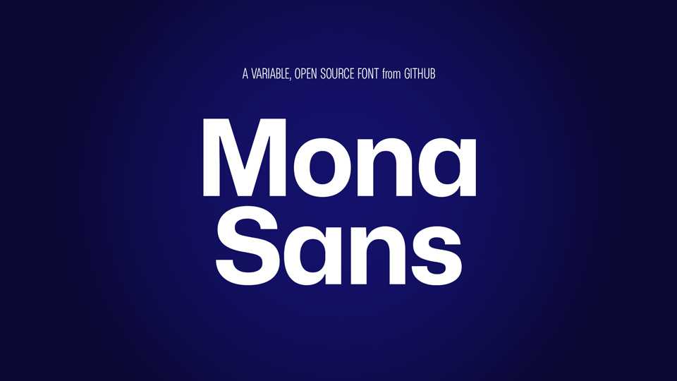 Mona Sans Font Family › Fontesk