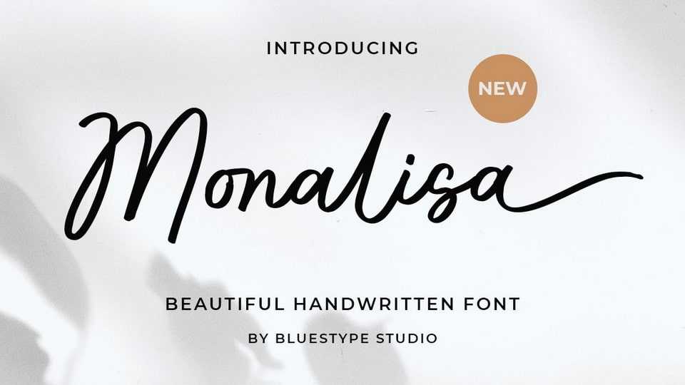 Monalisa Font › Fontesk